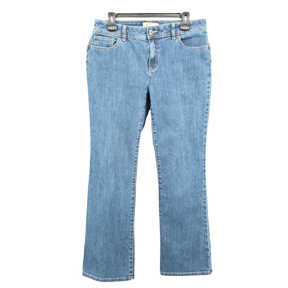 Chicos Bootcut Mid Rise Jeans